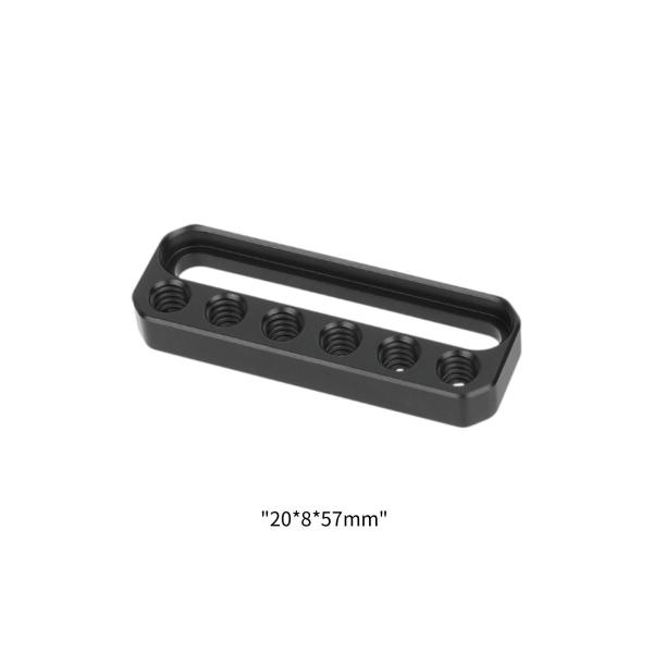 ミニチーズプレートスイッチングプレートガイドレールブロックチーズプレートカメラマウントクイックマウントプレートの1/4インチネジ穴