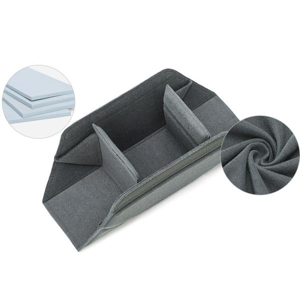 カメラレンズ用パッド入りインサートライナー DSLR保護折りたたみ式 DSLRカメラとレンズ用 カメラレンズキューブケース