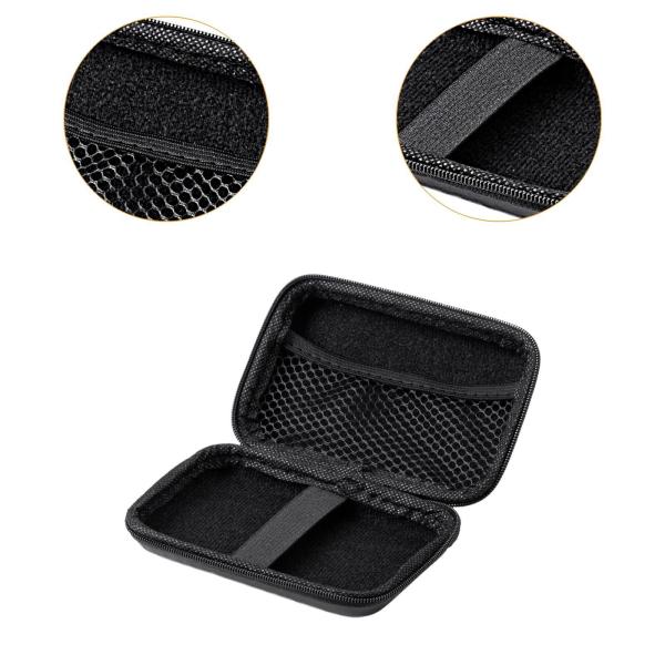 ハードEVAキャリングケースEVA収納ケース保護イヤホンケース大容量イヤホンオーガナイザーボックス、