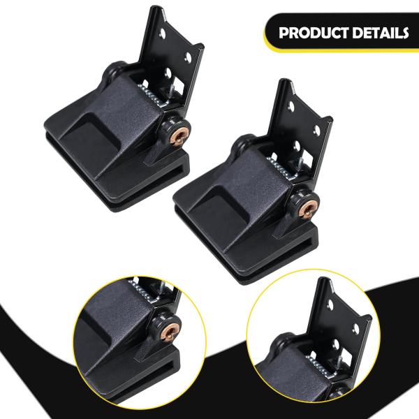 2 個入り ダストカバーヒンジ ビニールレコードプレーヤー用ダストカバーヒンジ 取り付け簡単 頑丈 効果的なクリーニング 交換用アクセサリー