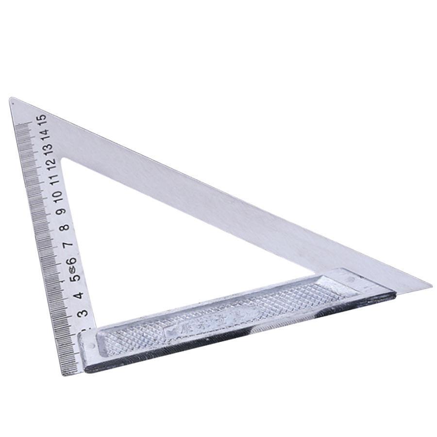 正確な 三角定規 木工 測定ツール ステンレス鋼 全2サイズ｜stk-shop｜02