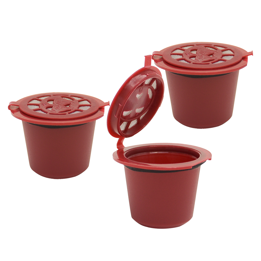 TEE BPA Eコーヒーカプセルフィルターカップに適用ネスプレッソ3色オプション｜stk-shop｜02