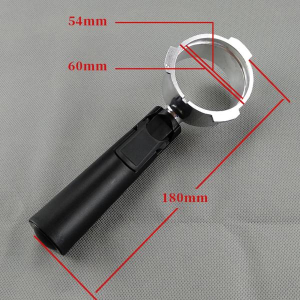耐久性のあるステンレス鋼51mm底なしポルタフィルターフィルターホルダー、コーヒーマシンの交換、メーカー取り外し可能なデザインアクセサリー