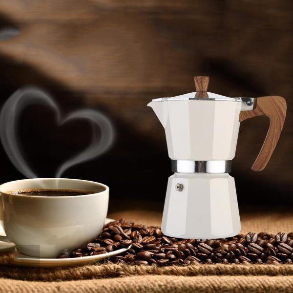 ストーブトップエスプレッソメーカーキューバモカカフェテイラコーヒーポット300ml