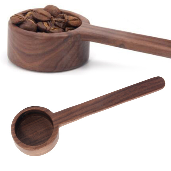 プレミアムコーヒースクープ測定大さじ-黒クルミコーヒー測定スクーパー測定ツール｜stk-shop｜03