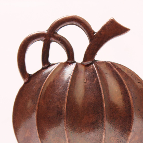 12x秋のナプキンリングテーブルデコレーション、家族の集まり、パーティー、感謝祭、ハロウィーンのためのカボチャディナーテーブルナプキンホルダ