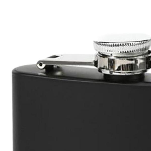 家庭用品用ポータブルヒップフラスコパウダーコーティングヴィンテージアルコール7オンス