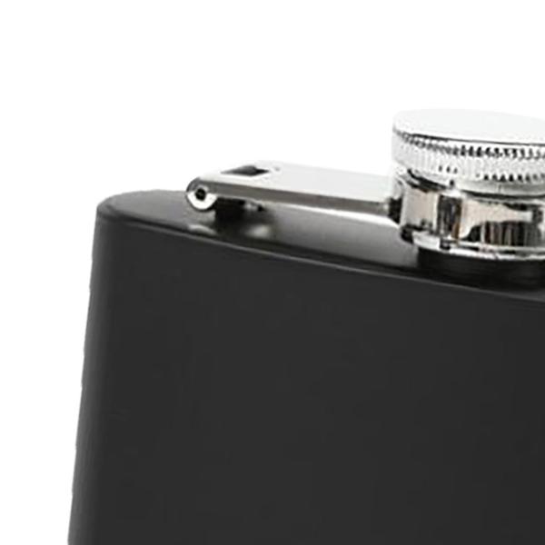 家庭用品用ポータブルヒップフラスコパウダーコーティングヴィンテージアルコール8オンス
