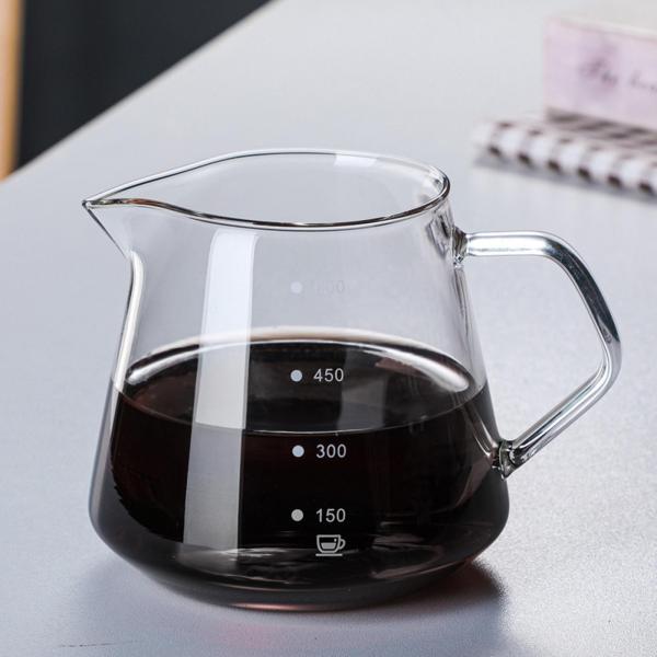 コーヒードリッパー耐熱コーヒーポットハンドブリューイングポアオーバーコーヒーメーカー600ML