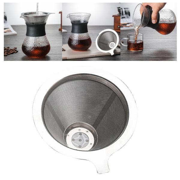 ポータブルポアオーバーコーヒーメーカーハンドブリューイングマニュアルコーヒードリッパーカラフフィルター