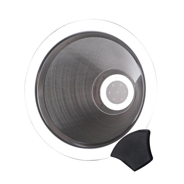 ポータブルポアオーバーコーヒーメーカーハンドブリューイングマニュアルコーヒードリッパーカラフフィルター