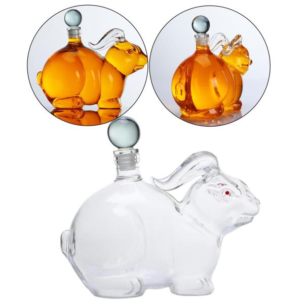 クリエイティブアニマルワインデカンタ500ml / 1000ml酒用酒ディスペンサー21x15cm