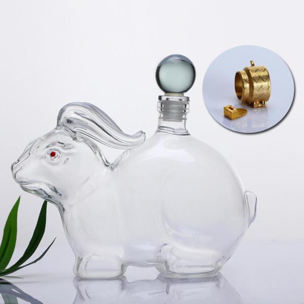 クリエイティブアニマルワインデカンタ500ml / 1000ml酒用酒ディスペンサー21x15cm