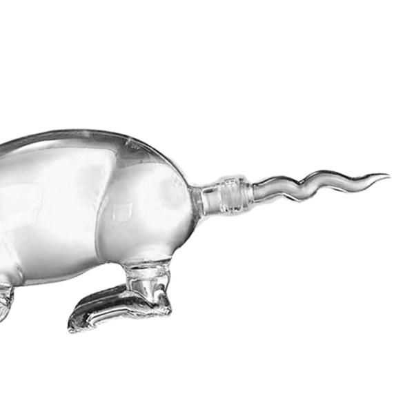 マウス型ウイスキーデカンタクリアデコラティブ家庭用ダイニング500ML