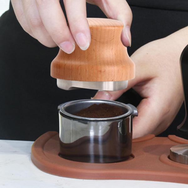 エスプレッソレベリングコーヒーパウダー51mm用コーヒーグラインドディストリビューターハンドタンパー