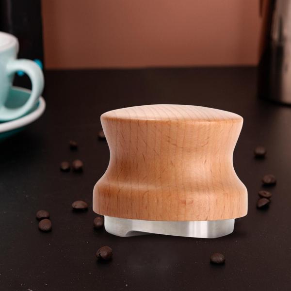 エスプレッソレベリングコーヒーパウダー51mm用コーヒーグラインドディストリビューターハンドタンパー