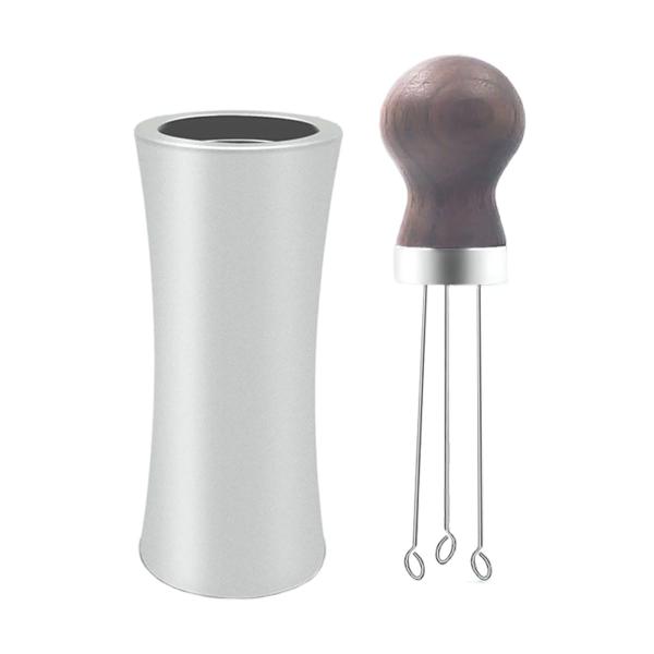 ニードルタイプコーヒータンパーディストリビューターエスプレッソスターラーレベラーツール