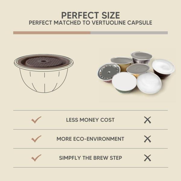 カプセル用の再利用可能なコーヒーカプセルディスク食品グレードのスプーンブラシ1蓋