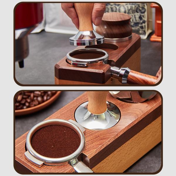 コーヒータンパーバリスタツールレストラン用コーヒーレベラーキッチン58mm