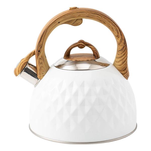 コーヒーストーブミルク用のステンレススチールホイッスルケトル調理器具