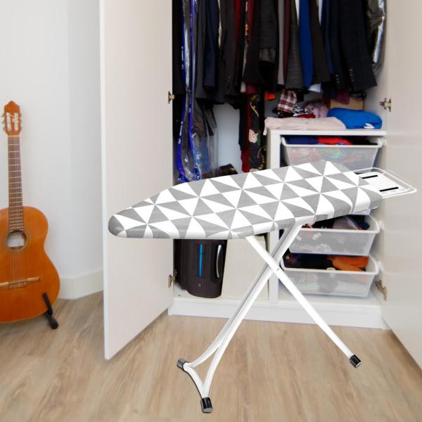 アイロン台カバー 保温 しっかり ふんわり 家庭用 リビング 市松模様