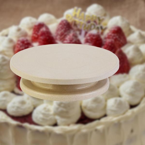 安定した回転ケーキスタンドケーキターンテーブルを飾るためのクラフトキッチンベーキングツールプロジェクト DIY スキッドラウンドケーキテーブ