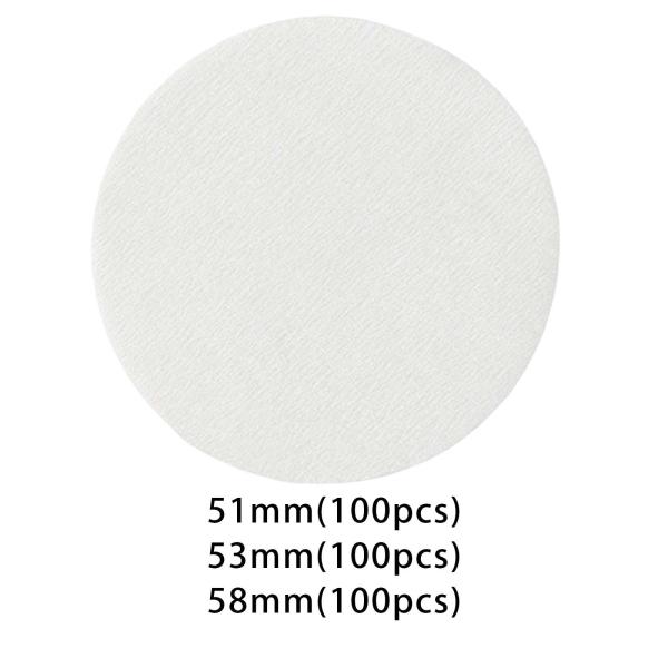 100x コーヒー フィルター 交換用 パーツ ペーパー フィルター  キッチン ホーム 51mm