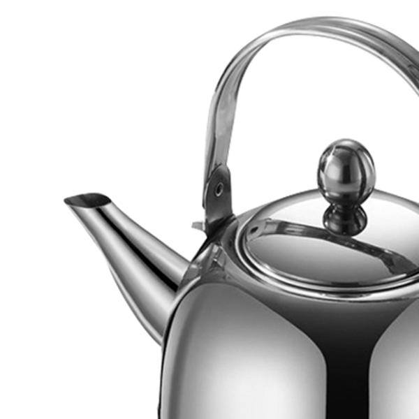 レストランピクニック1.8Lのための注入器が付いているステンレス鋼のやかん