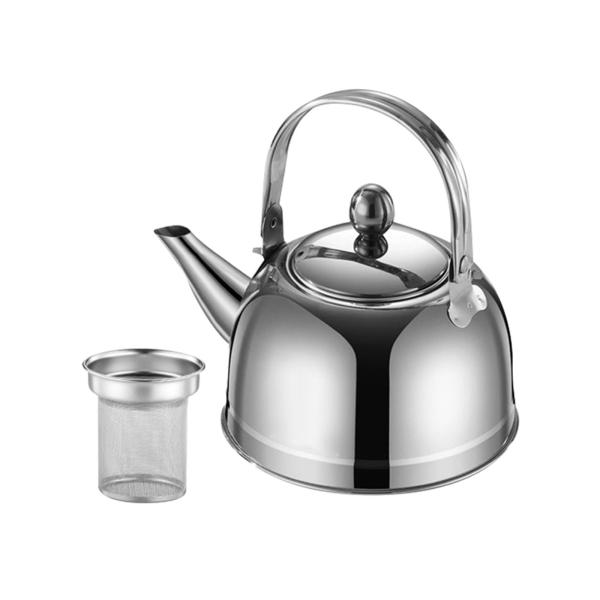 レストランピクニック1.8Lのための注入器が付いているステンレス鋼のやかん