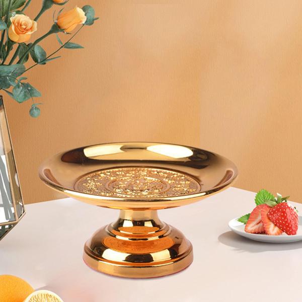 仏陀の供物トレイ 装飾 祭壇用品 儀式 汚れの装飾 8インチ
