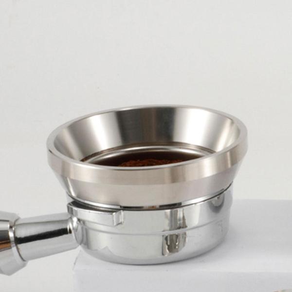 ほとんどのコーヒー マシン ハンドル 58 mm のエスプレッソ投与漏斗ステンレス鋼ツール