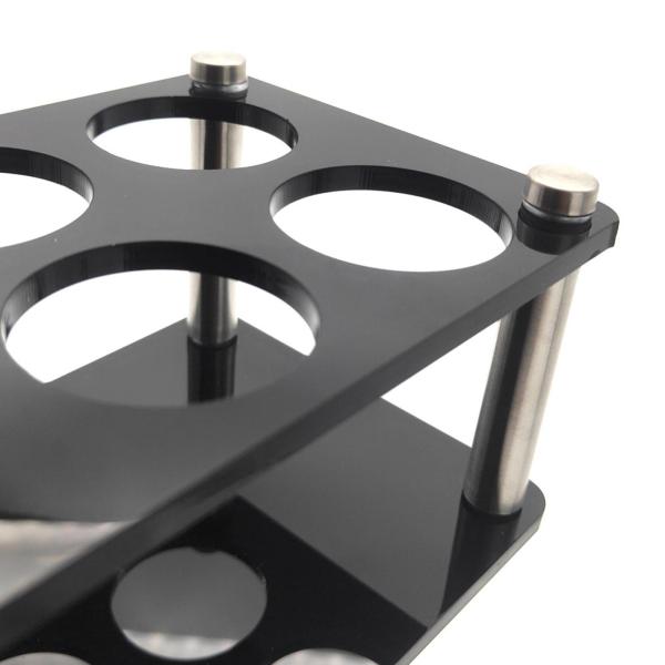 バー家族の集まりのためのアクリルワインカップホルダーオーガナイザー収納ラック