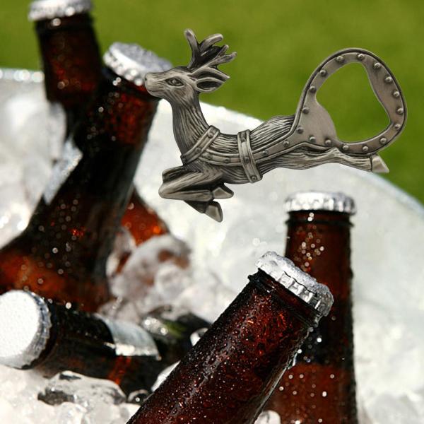 Elk Beers ボトルオープナー ソフトドリンククリスマス用の耐久性のある装飾フィッティング