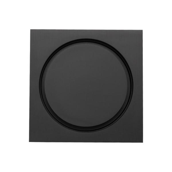多機能シャワーフロアドレン 正方形 再利用可能 浴室のシャワードレン ブラック