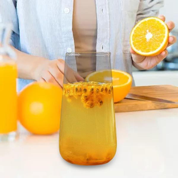 クリアガラスカップ コーヒーカップ 再利用可能 シンプル 新築祝い パーティー キッチン 高 500ml