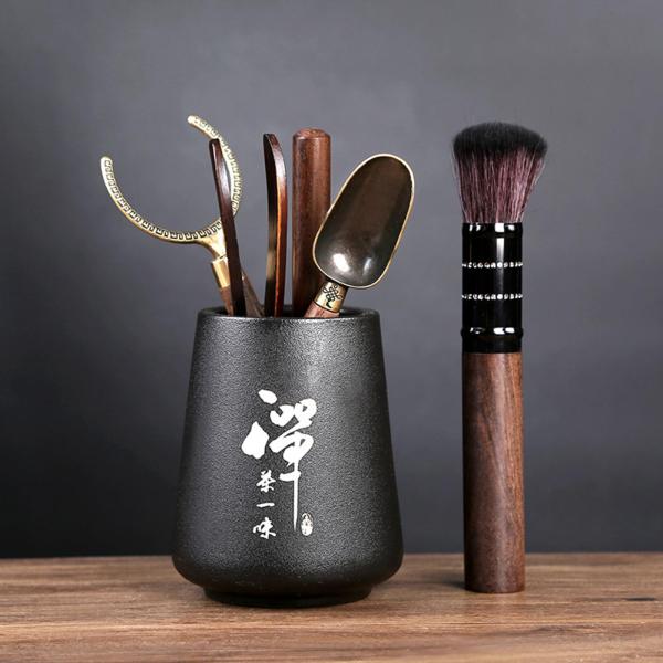 中国カンフーティーポットセット茶アート器具ポータブル茶器セットギフト用スタイル E