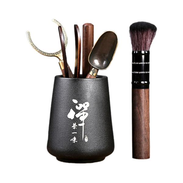 中国カンフーティーポットセット茶アート器具ポータブル茶器セットギフト用スタイル E