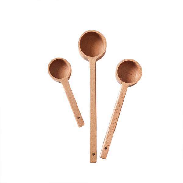 木製メジャースプーン 使いやすい Accs コーヒースプーン 家庭用 カフェ キャンプ M