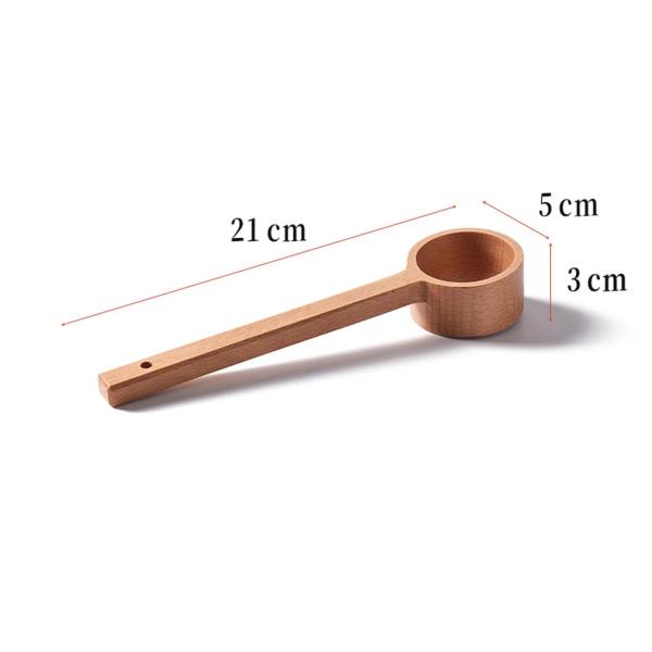 木製メジャースプーン 使いやすい Accs コーヒースプーン 家庭用 カフェ キャンプ M