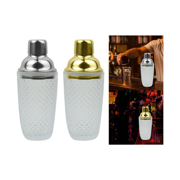 カクテル シェイカー 350ml ミキサー マティーニ シェイカー Kithen ダイニング ドリンク クリスマス ホワイト