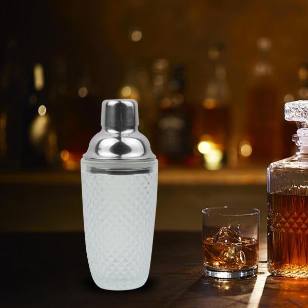 カクテル シェイカー 350ml ミキサー マティーニ シェイカー Kithen ダイニング ドリンク クリスマス ホワイト