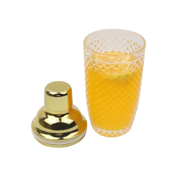 カクテル シェイカー 350ml ミキサー マティーニ シェイカー Kithen ダイニング ドリンク クリスマス ゴールデン