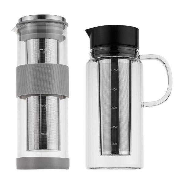 コールドブリューコーヒーメーカー 漏れ防止アイスティーメーカー 茶醸造冷蔵庫用 800ml