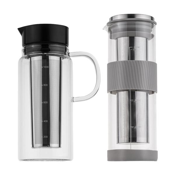 コールドブリューコーヒーメーカー 漏れ防止アイスティーメーカー 茶醸造冷蔵庫用 800ml