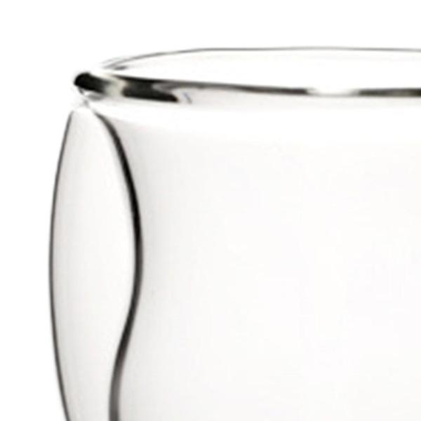 二重ガラス 80 ミリリットル断熱ドリンクグラスマグ茶飲料ジュース用