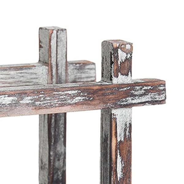 直立ナプキンホルダー、ダイニングテーブルペーパーナプキンディスペンサースタンド、クロスコーナーティッシュホルダー、家庭用素朴なトーチウッドナ