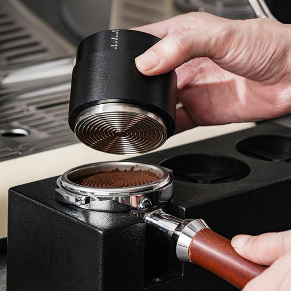 2 in 1 コーヒーディストリビュータータンパー ポータブル レストラン、バー、コーヒーショップ用 53mm