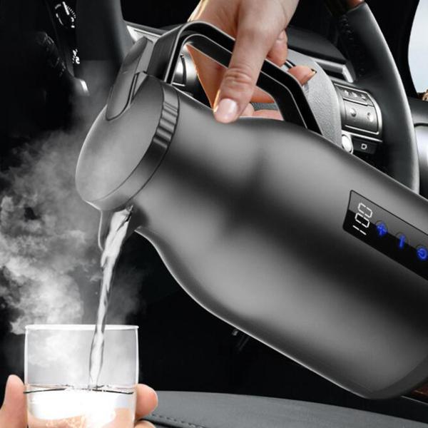 沸騰湯ケトルトラックケトル給湯器ボトル茶ミルク水用ブラックベース付き