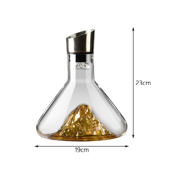 ワインデカンタ ワインギフト 家庭用赤ワインデカンタ ホームバーアクセサリー用 1600ml