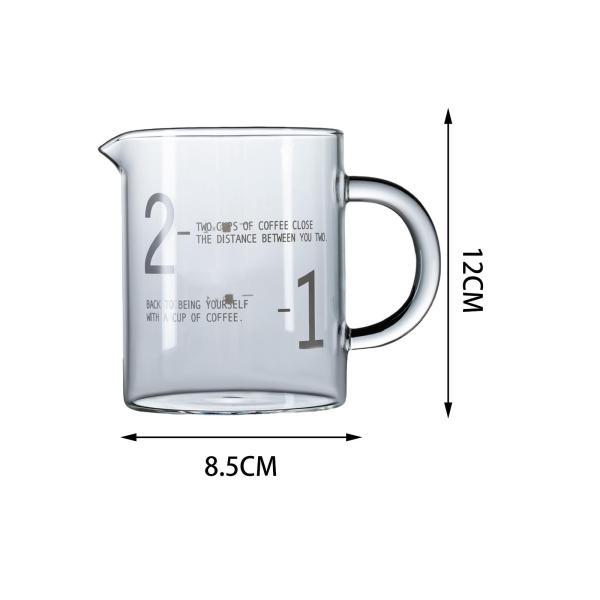 ガラスコーヒーポット透明注ぐコーヒーカラフェオフィスキャンプ卒業付き